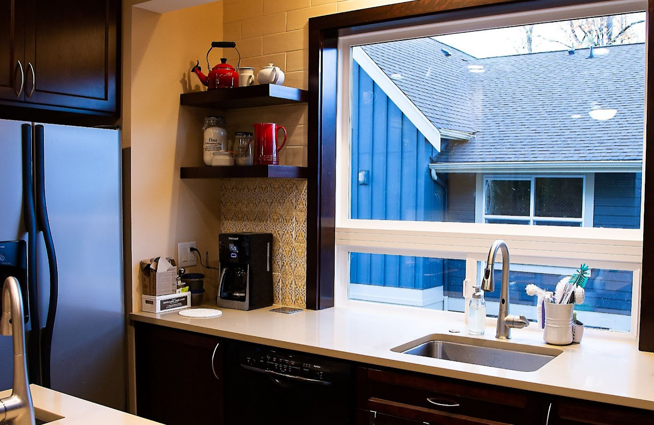 European Inspired Kitchen Gallery with Main Floor Remodel