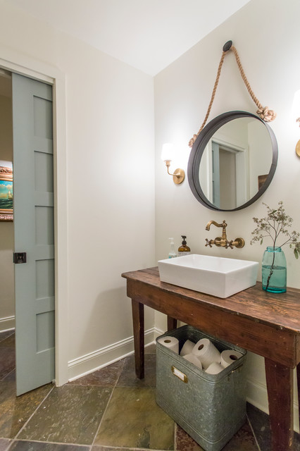 The Designer's Pad country-powder-room