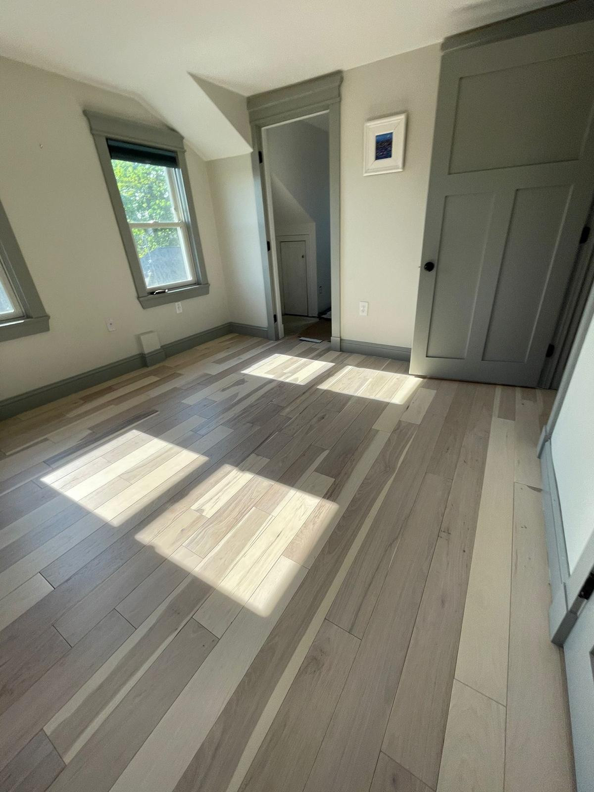 Light Hickory, Hardwood Floor Installation