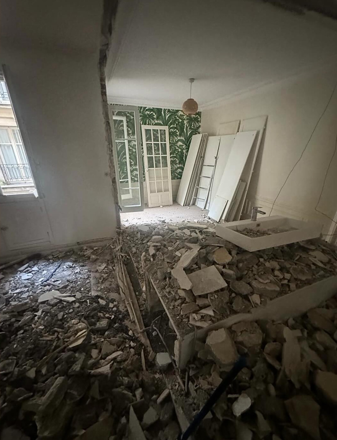 Projet Montorgueil -Rénovation complète de deux appartements - 145 m2