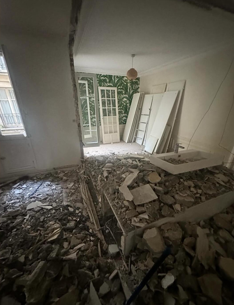 Projet Montorgueil -Rénovation complète de deux appartements - 145 m2