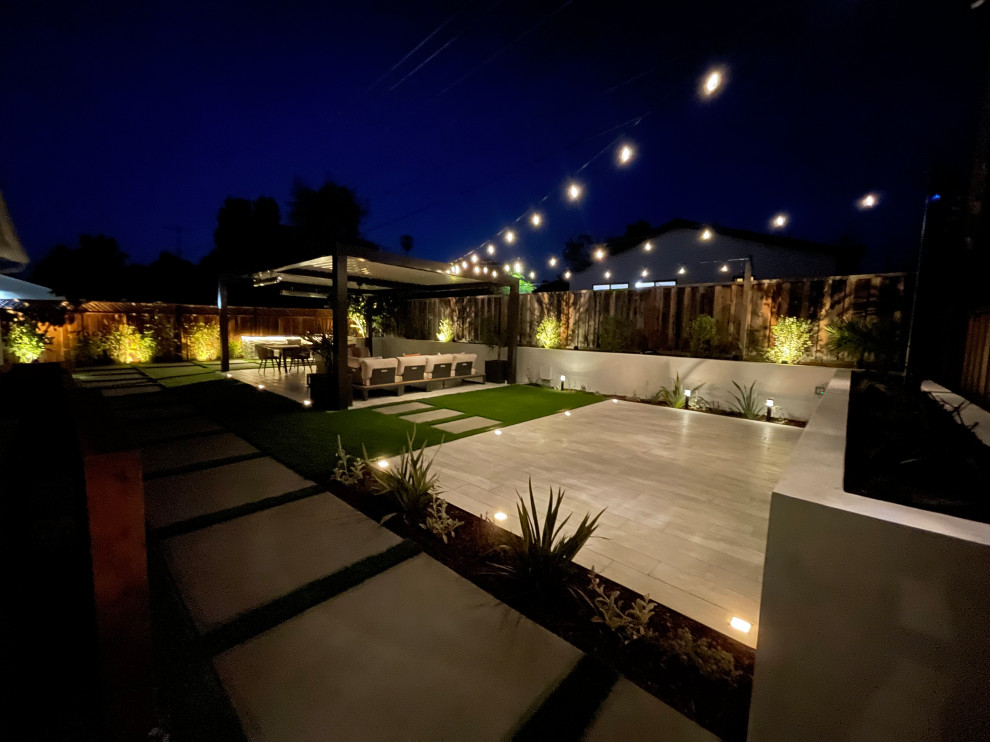 Modern contemporary install