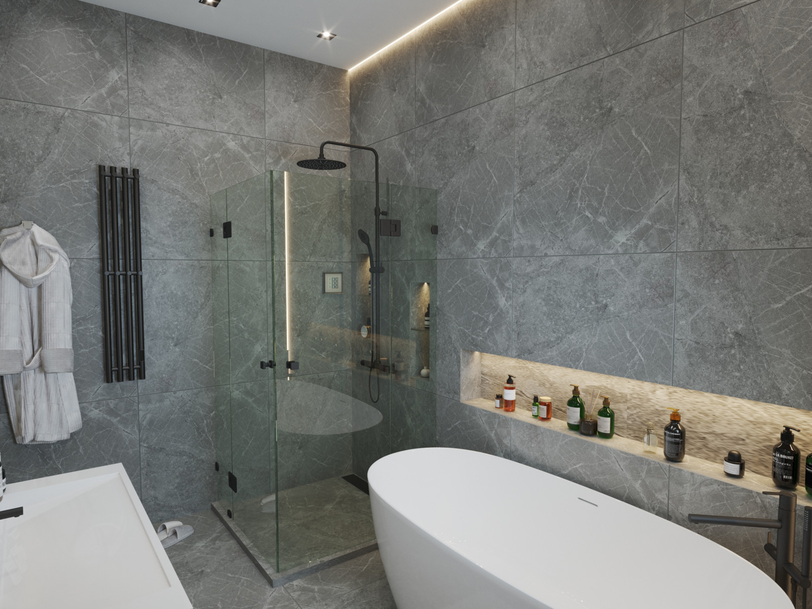 Дизайн проект ванной №4