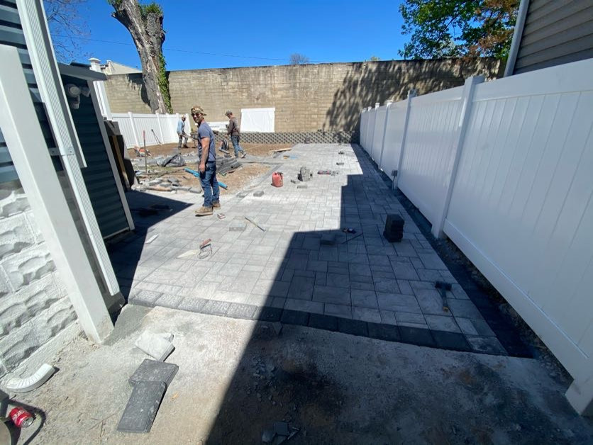 Masonry work and pavers