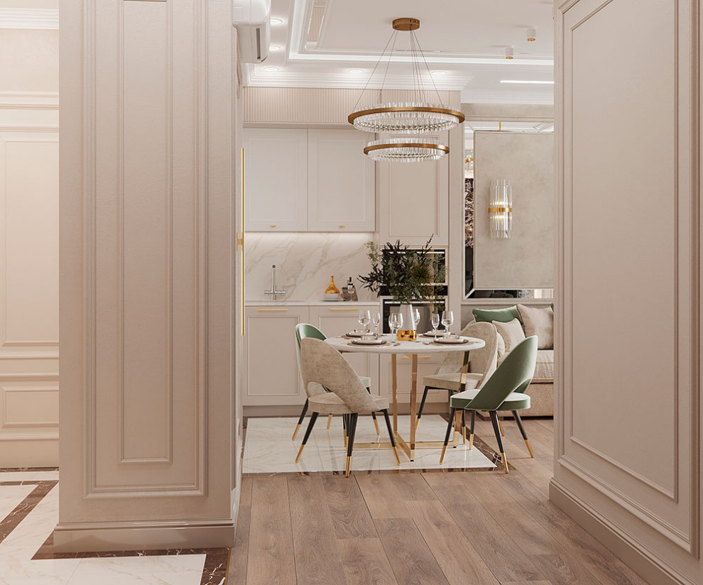 ДИЗАЙН ИНТЕРЬЕРА КВАРТИРЫ В ЖК ОГНИ, 60 КВ.М.