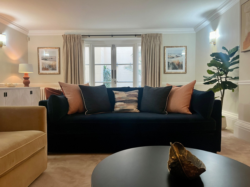 Mayfair Living & Dining Room | Contemporary Elegance