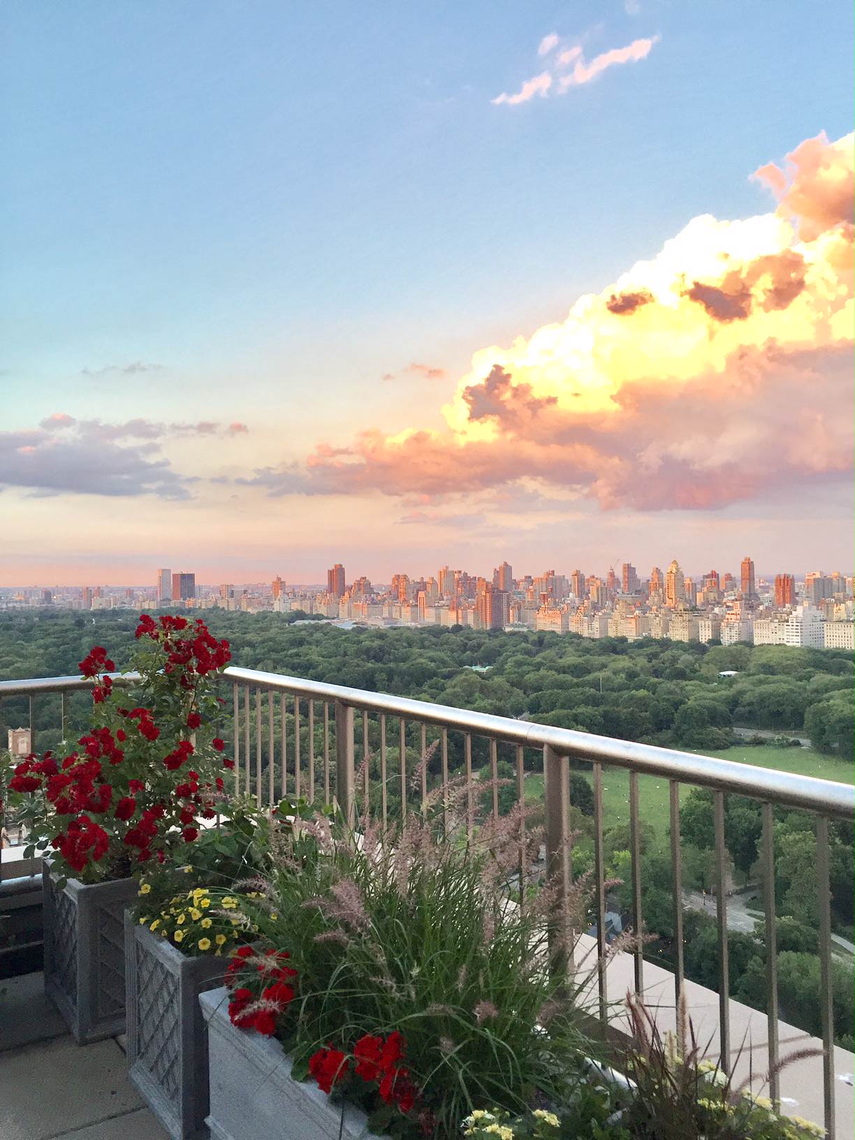 Upper West Side Terrace with a Priceless View