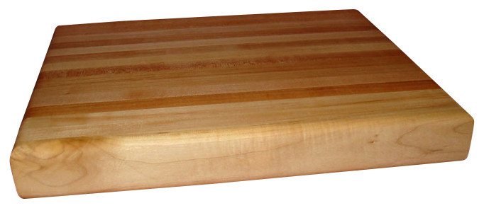 Hand-Made Hard Maple Cutting Board, 12"x12"x2"