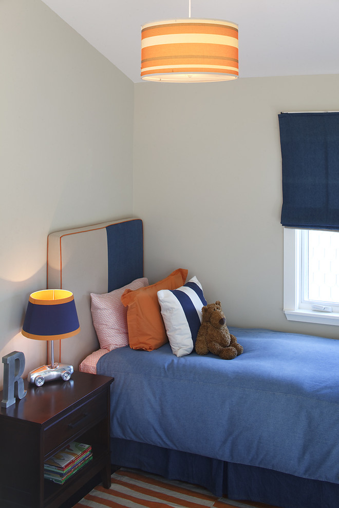 Design ideas for a traditional kids' room for boys in San Francisco.
