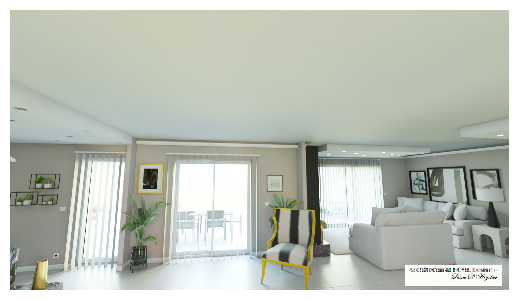 Salon de 70 m²