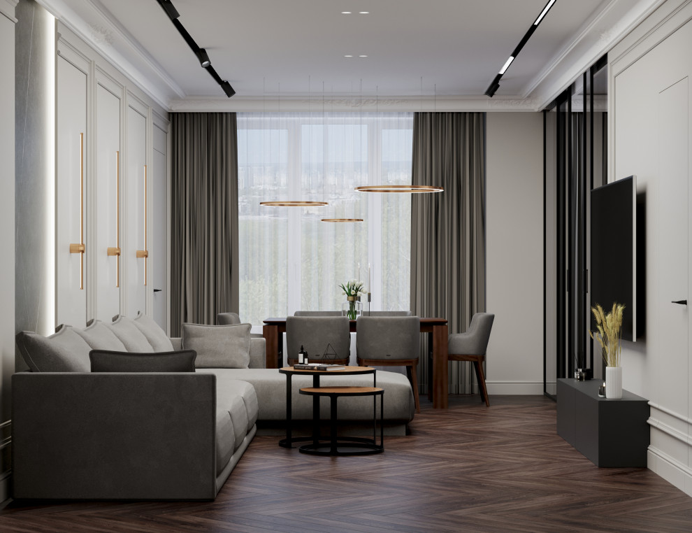 Квартира неоклассика