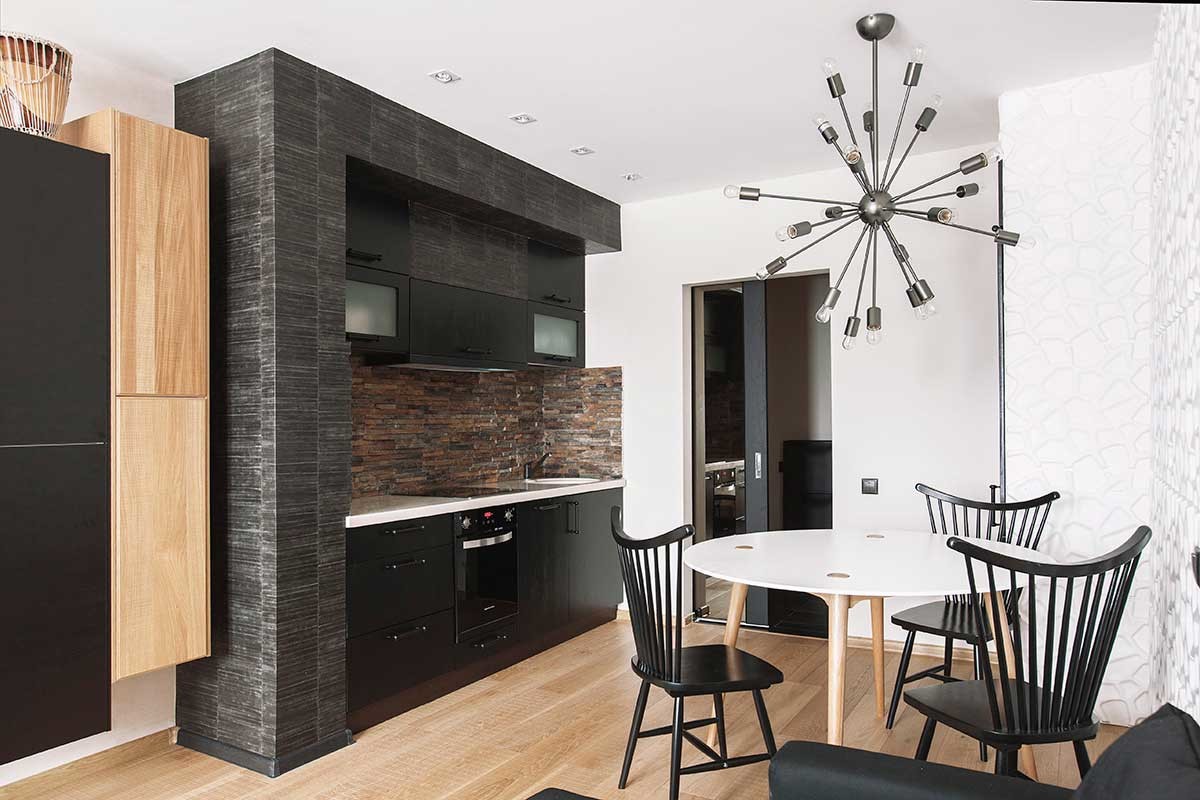 Африканские мотивы (квартира в Одинцово)