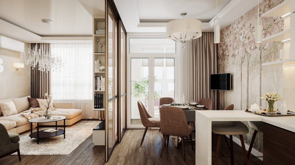 Гостиная-кухня