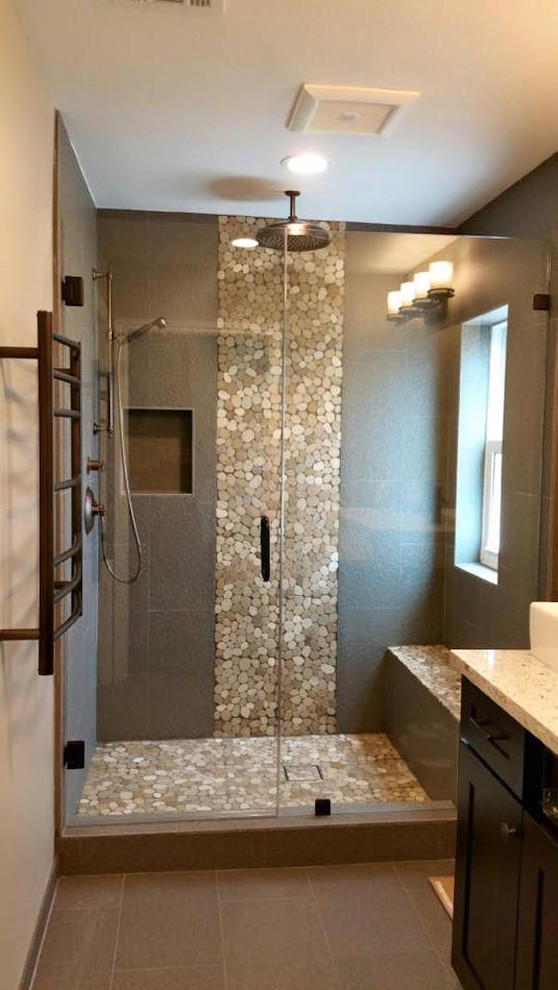 Bathrooms Transitional Bathroom San Diego by Seacliff Builders