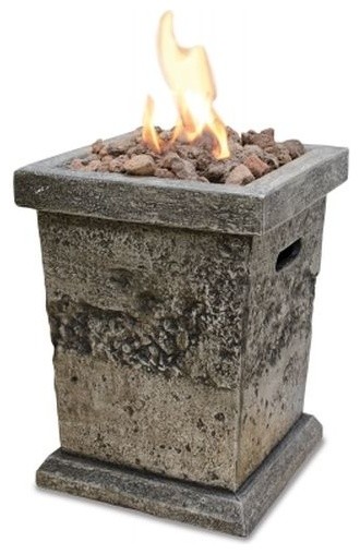 Blue Rhino Glt17333sp Lp Gas Outdoor Fire Column Small Rustic Blue Rhino Glt17333sp Lp Gas Outdoor Fire Column Small