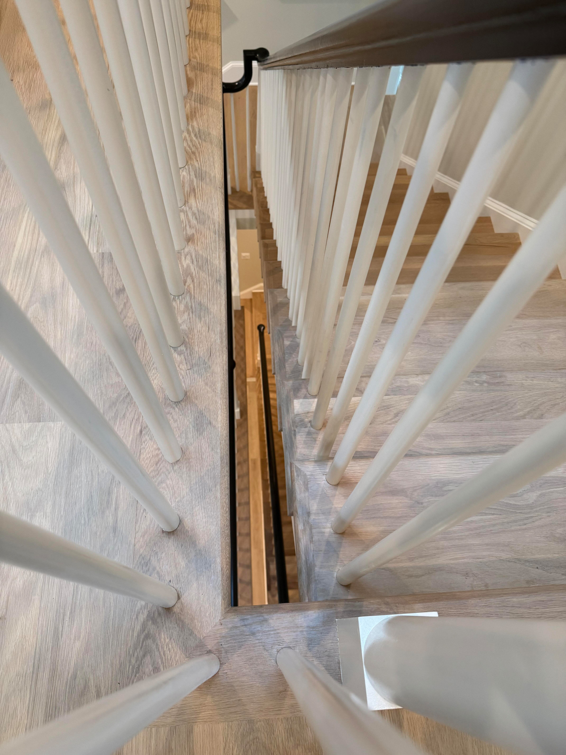138_Elegant Double Bullnose Entry Stair, Bethesda, MD 20814
