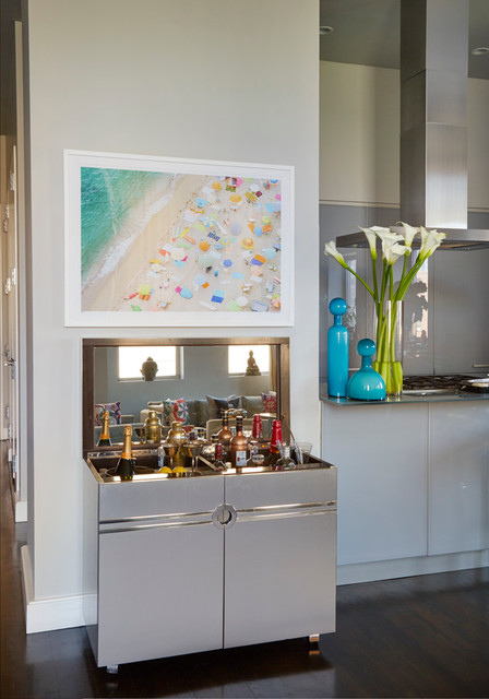 Loft eclectique-bar-de-salon