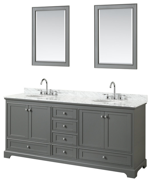80 Inch Double Bathroom Vanity Transitional Vanities 80 Inch Double Bathroom Vanity