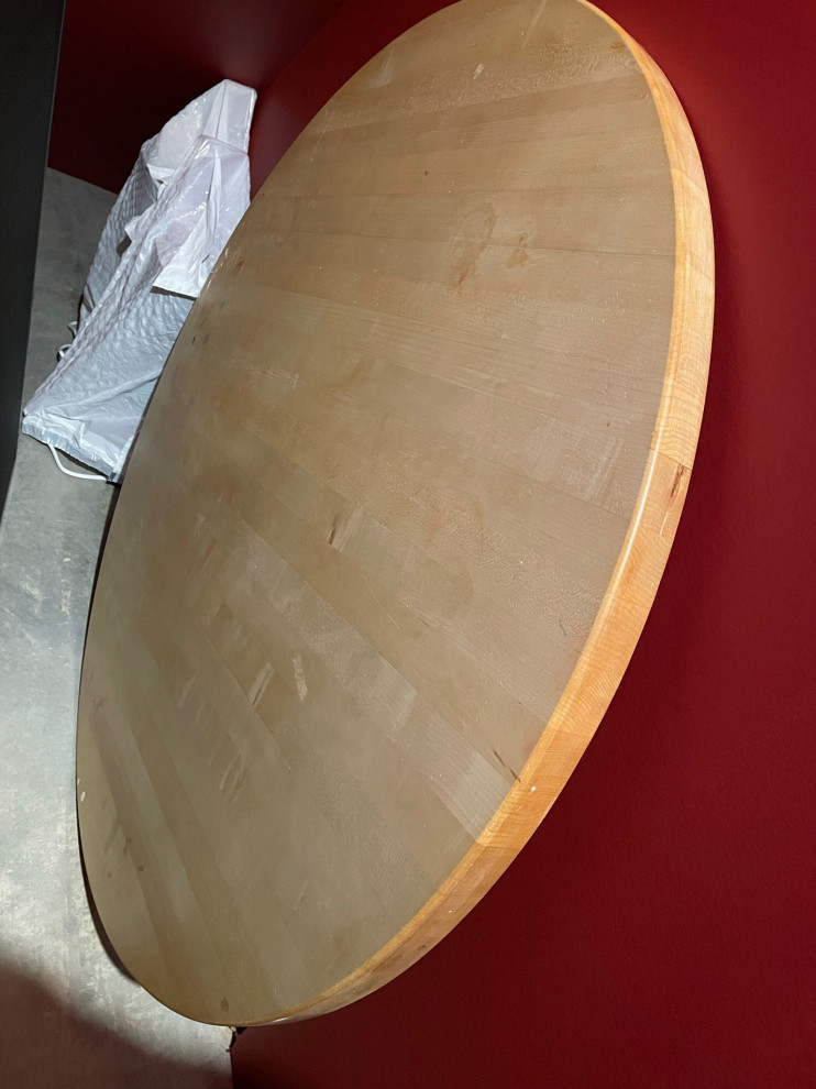 Best way to refurbish maple butcher block table top