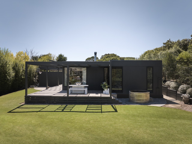 Custom designed Mount Martha House modern