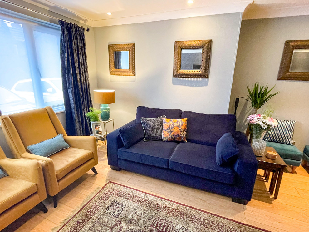 Indian inspired cozy Living room