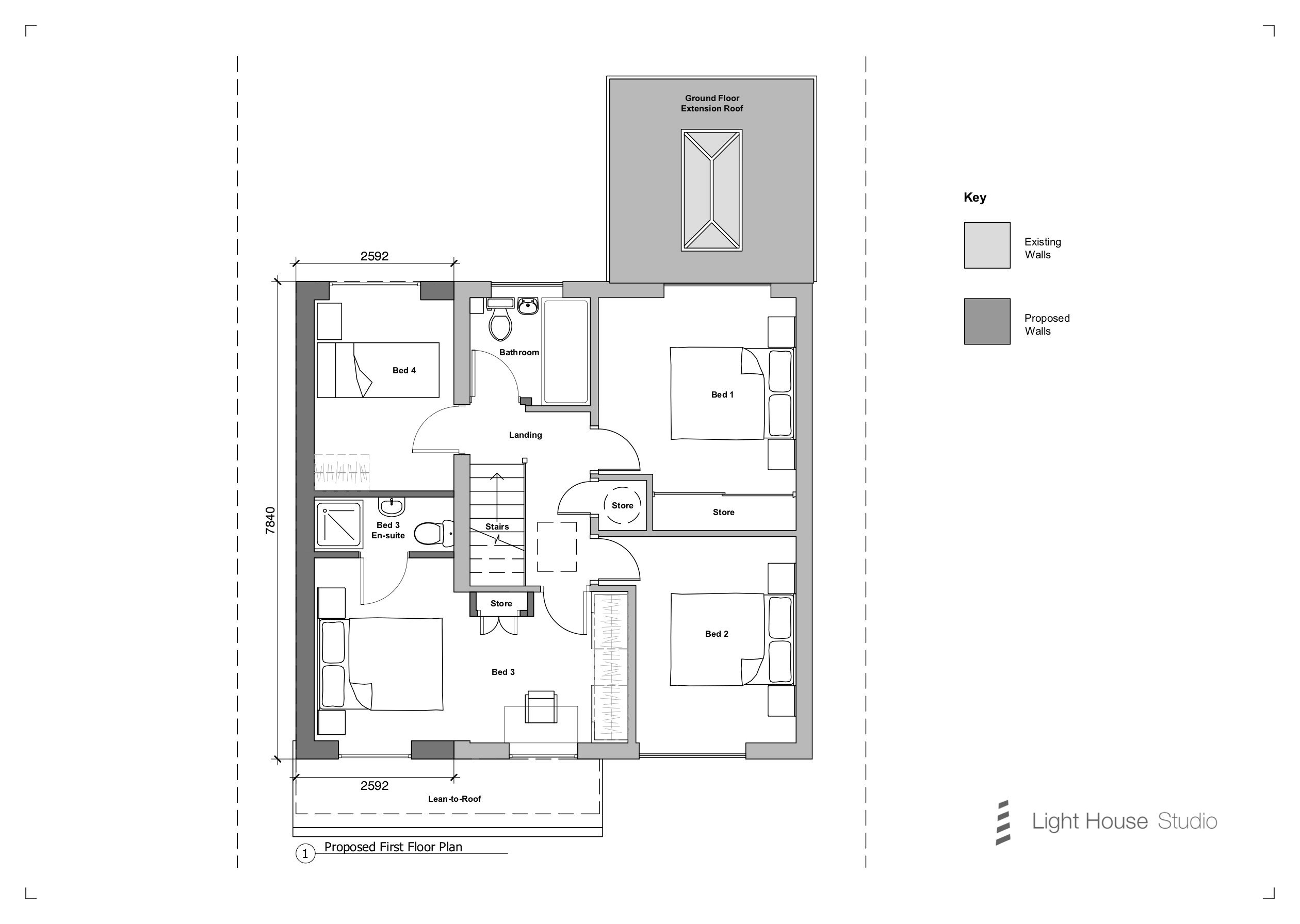 Proposed First Floor Plan