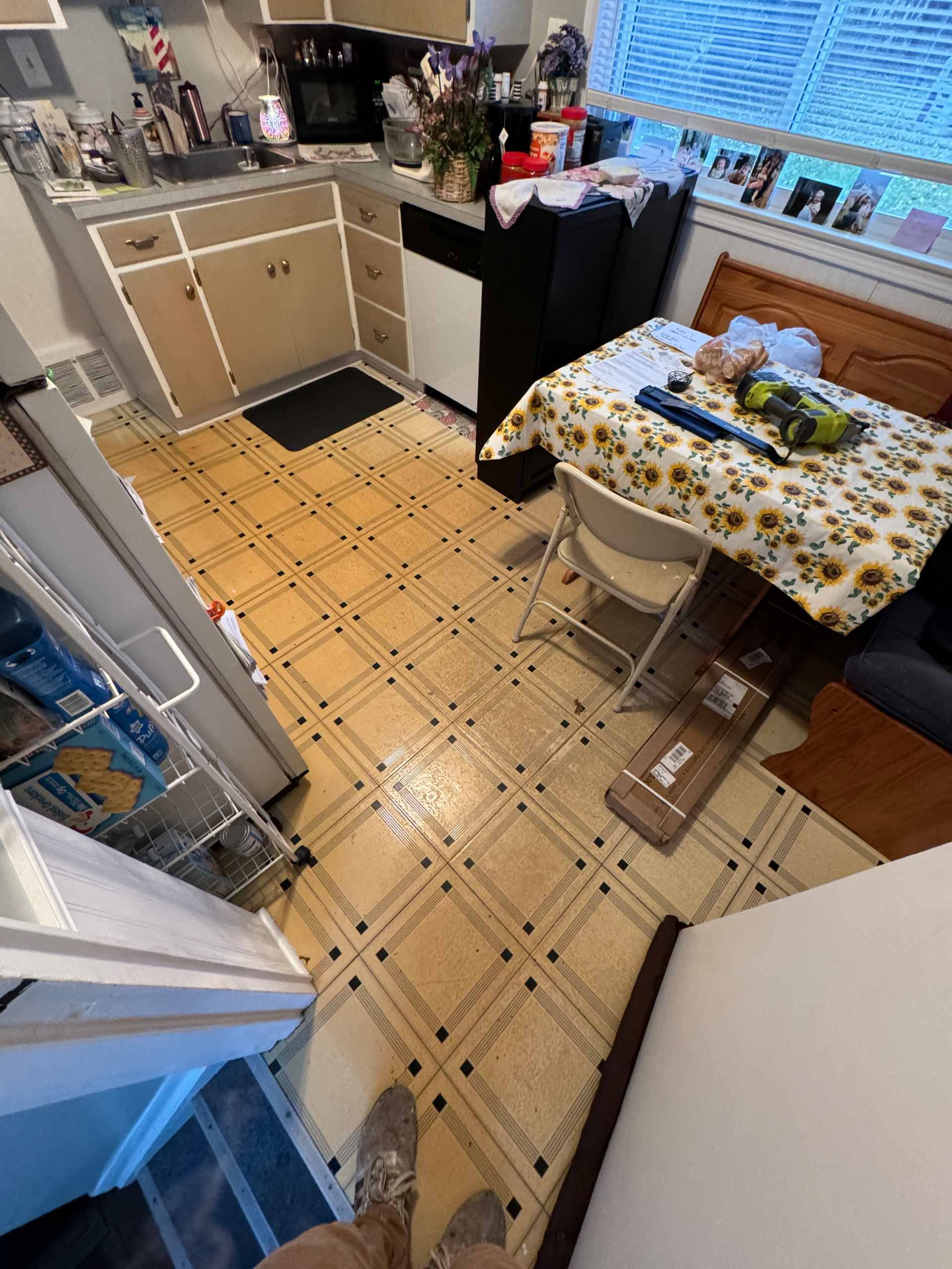 Kitchen LVP Flooring