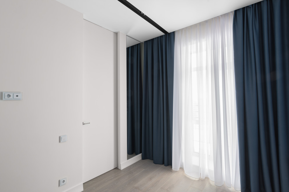 Просторная двухуровневая квартира в современном стиле