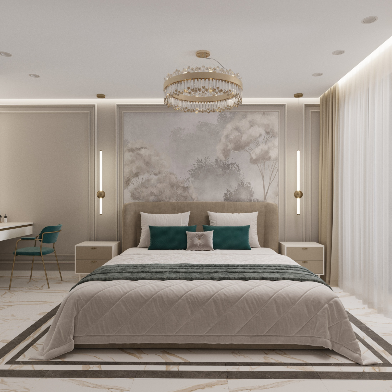 Квартира в стиле ар деко