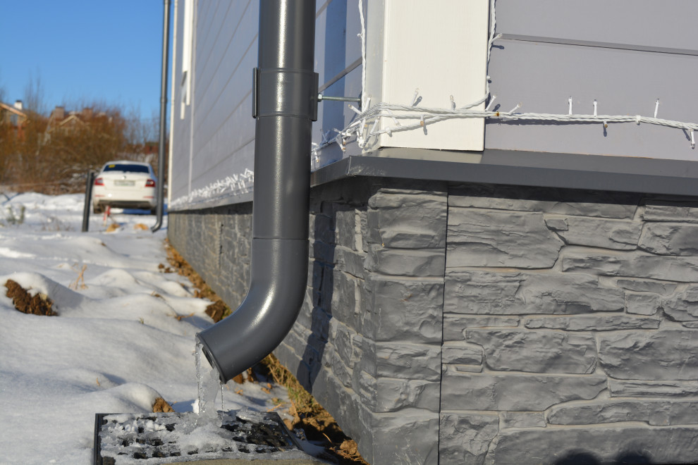 Одноэтажный загородный дом