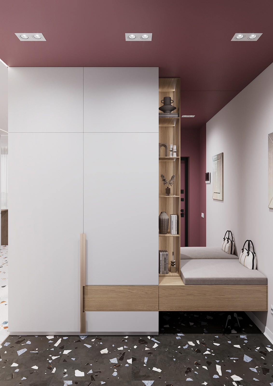 Дизайн-проект яркой квартиры 65 кв.м в современном стиле