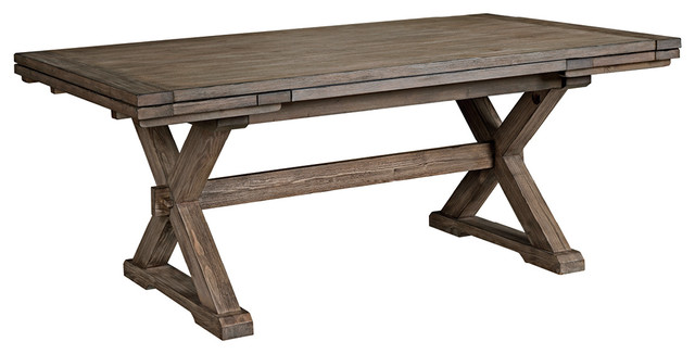 Kincaid Foundry Saw Buck Dining Table 59-056 - Farmhouse - Dining ...