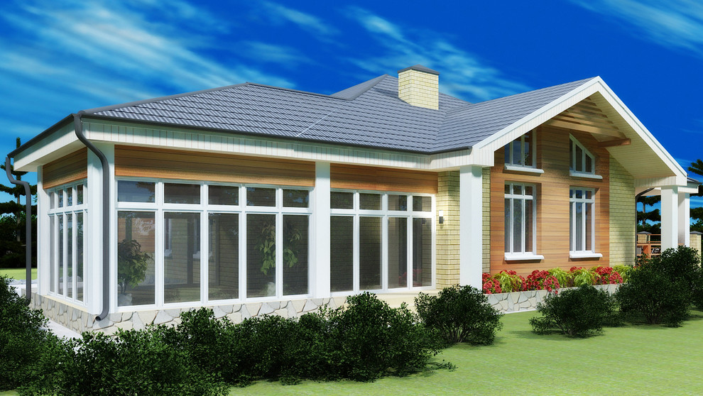 Одноэтажный дом в п. Шувакиш г. Екатеринбург