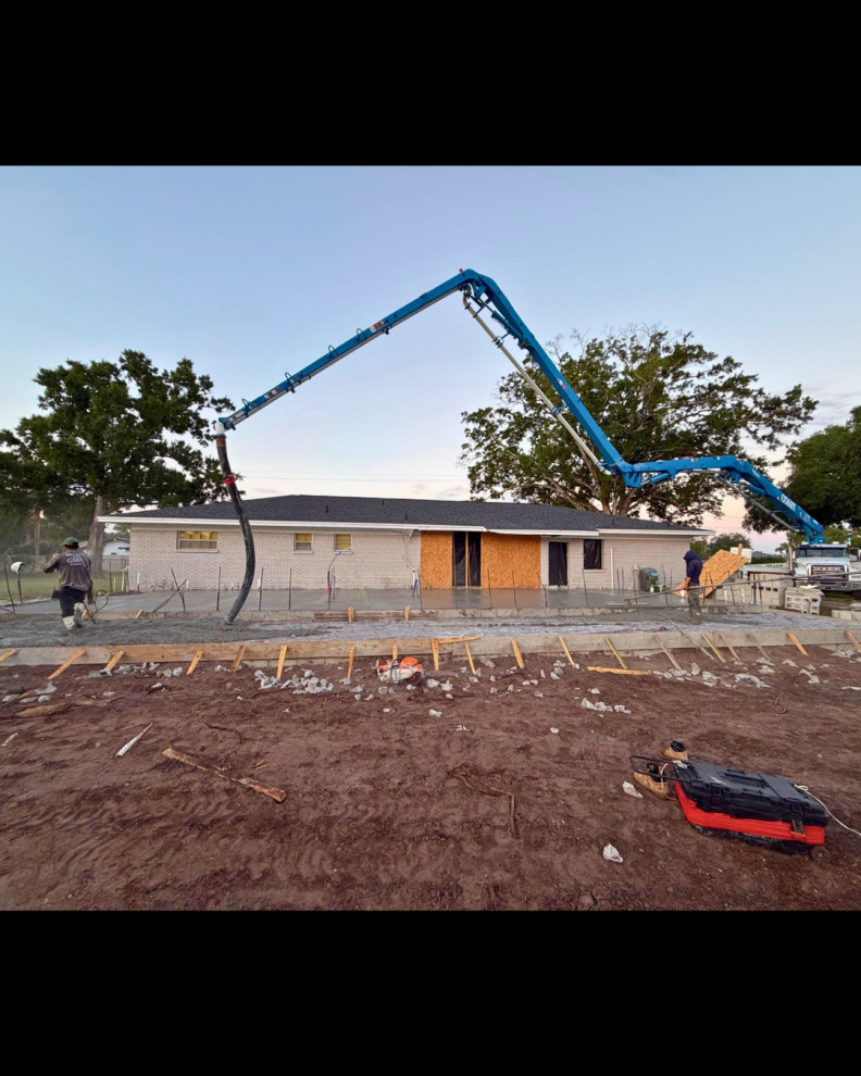 Home Addition — Slab to Block Work (Framing Next)