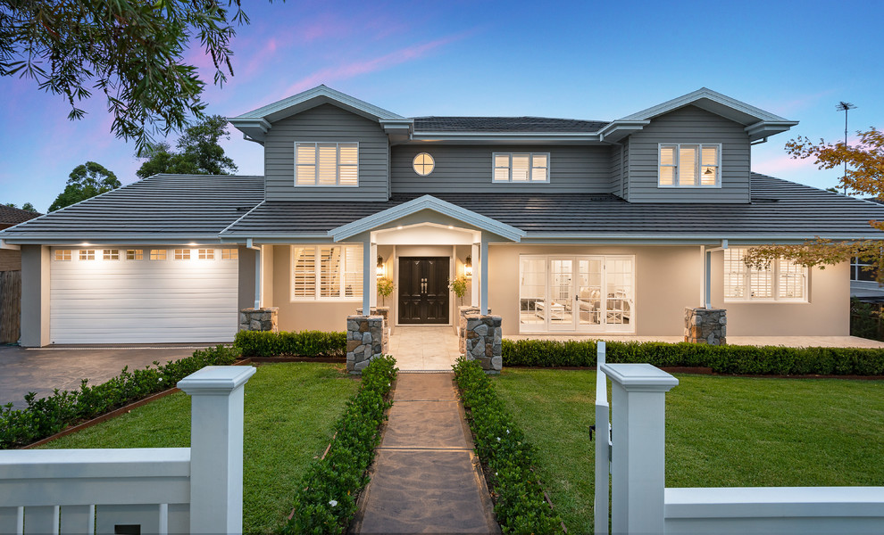 Hamptons Designer Home - Beach Style - Exterior - Sydney - by Cordony ...