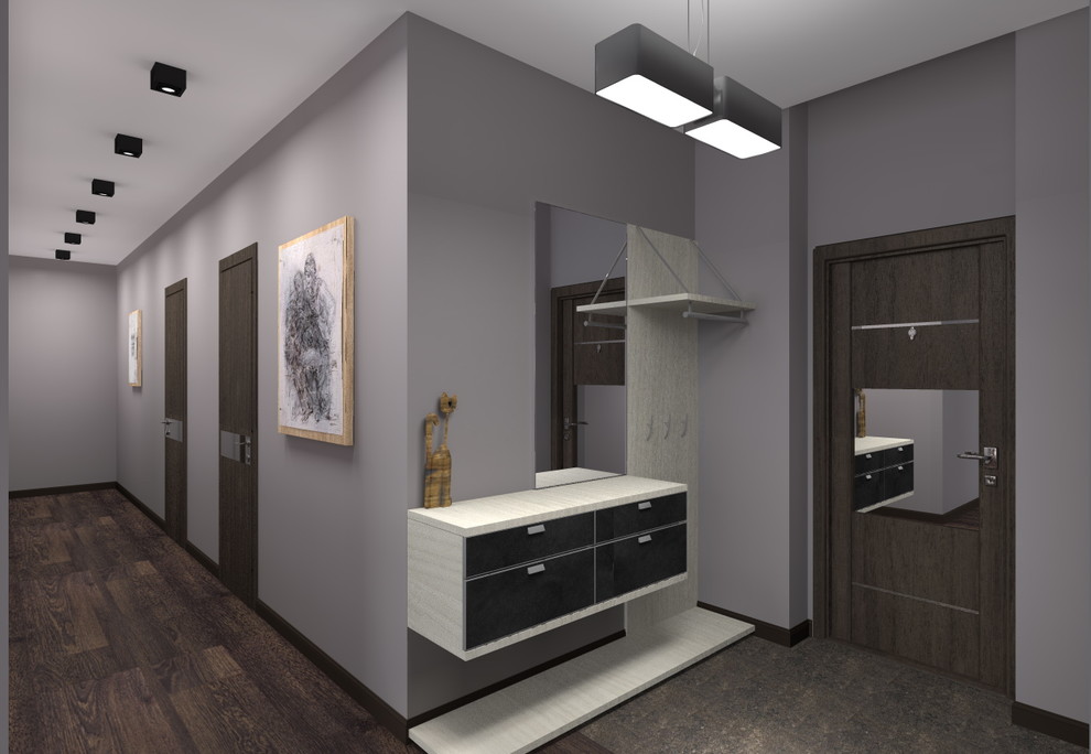 Дизайн-проект квартиры в ЖК "Дирижабль" на Профсоюзной ул.