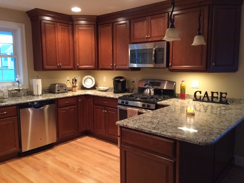 Does kitchen  cabinets have to match dining set 