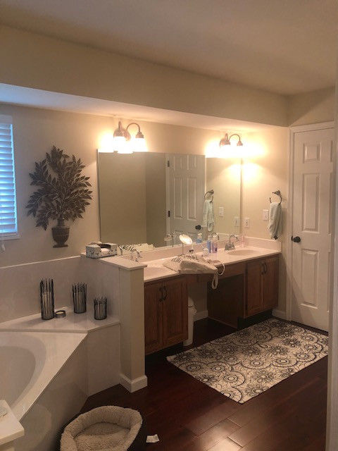 Fry Master Bath After / Before