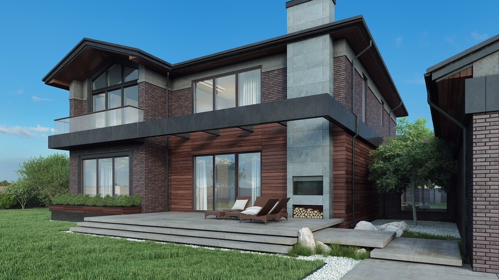 Дом в стиле Лофт в Подмосковье