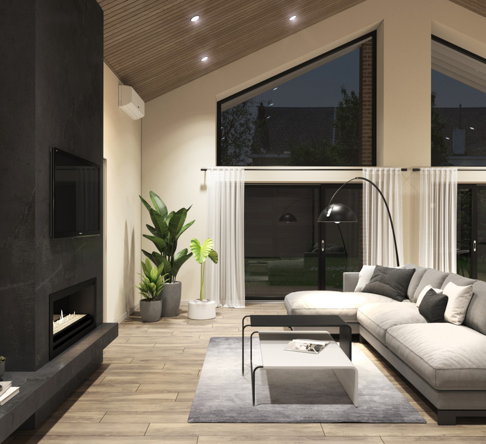 Дизайн-проект одноэтажного дома 140 кв.м, г.Тверь