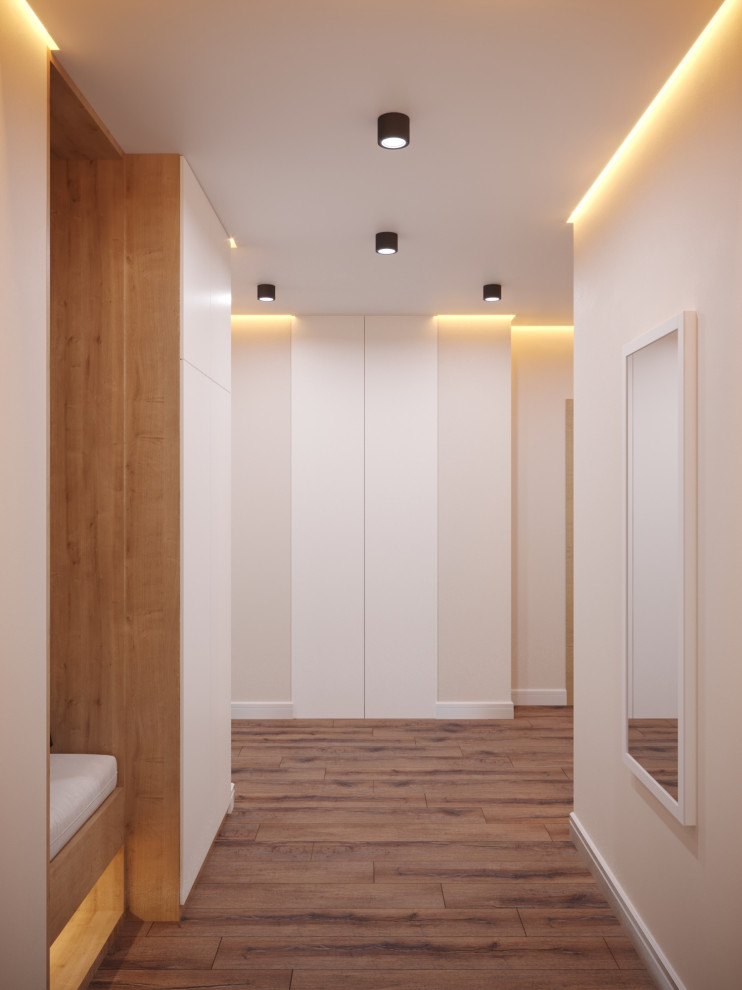 Дизайн-проект трехкомнатной квартиры.