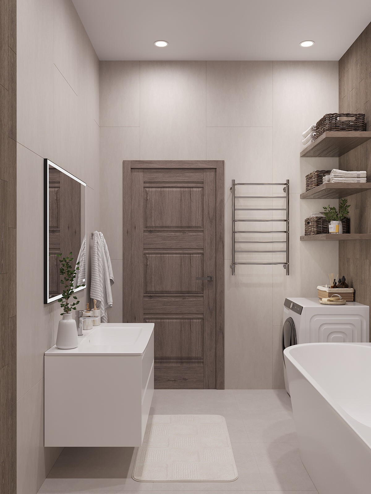 Таунхаус из "вторички" в современный интерьер