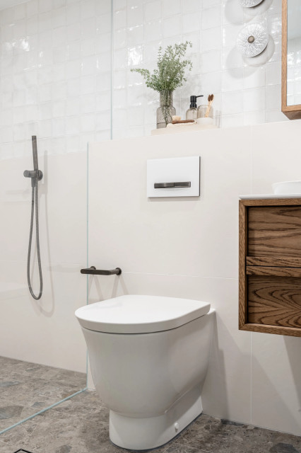 Paddington | Sleek Sanctuary | Ensuite & Study Bathroom contemporary-bathroom