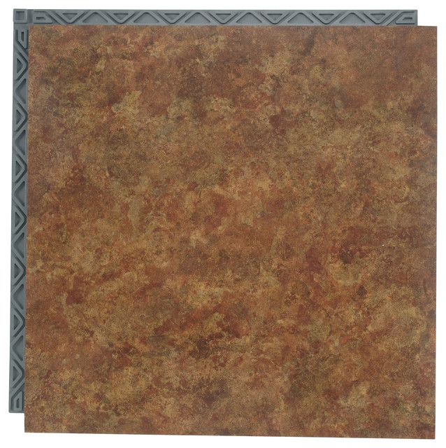 Place N Go Vinyl Floor Tiles Sample Set Of 2 Canyon Sand Place N Go Vinyl Floor Tiles Sample Set Of 2 Canyon Sand Contemporary Flooring By