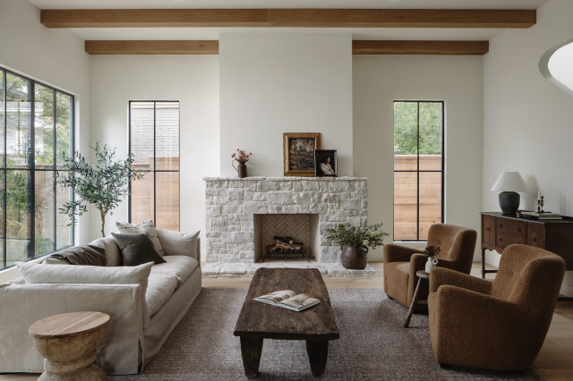 Sinclair II Project transitional-living-room