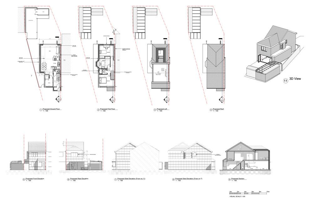 Double Storey Rear and Single Storey Side Extension - Hillingdon