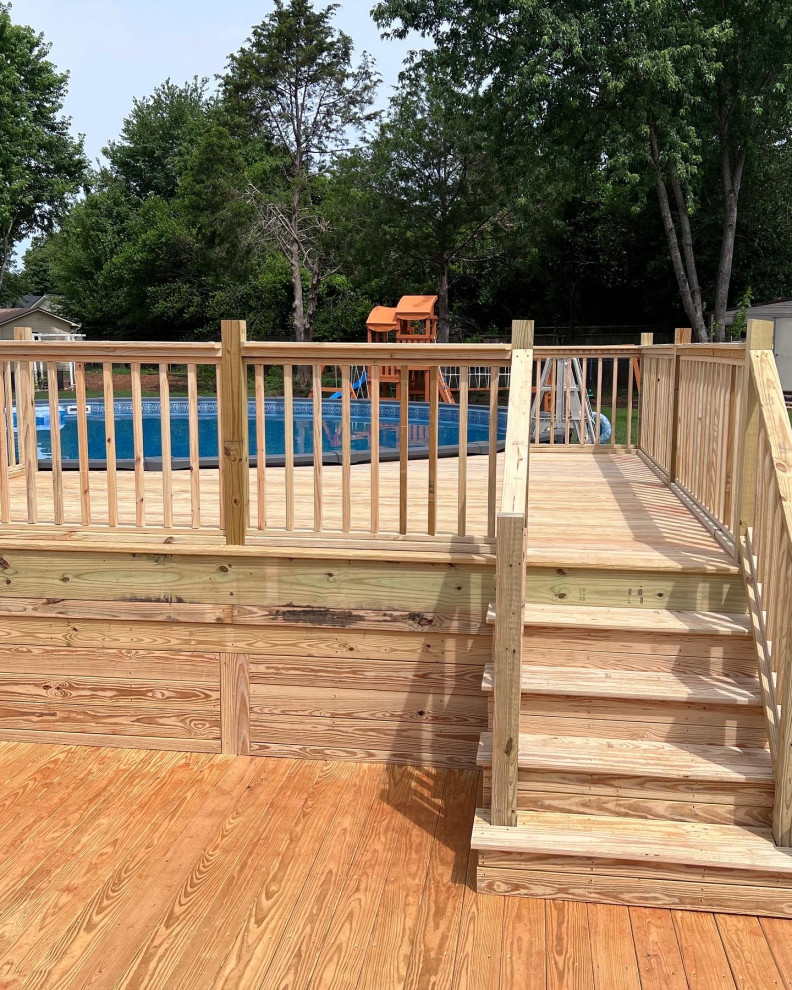 Deck - rustic deck idea