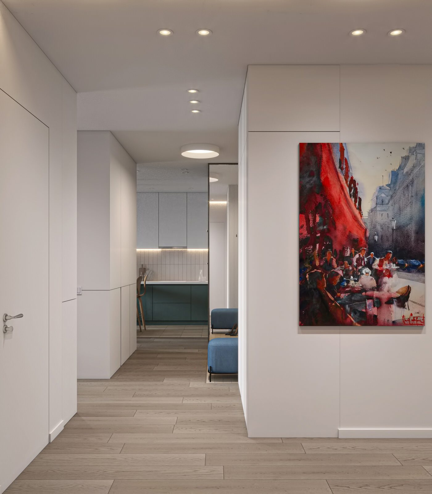 Интерьер в ЖК "Green park"