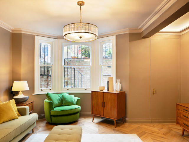 Hampstead house trendy-dagligstue