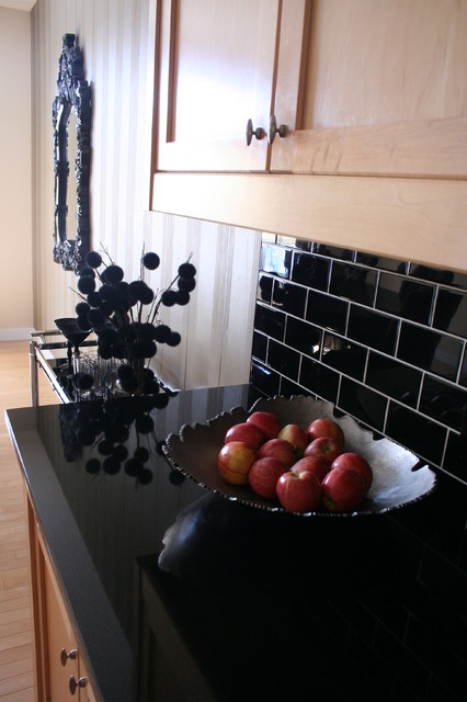 Residential client-transitional transitional-kitchen
